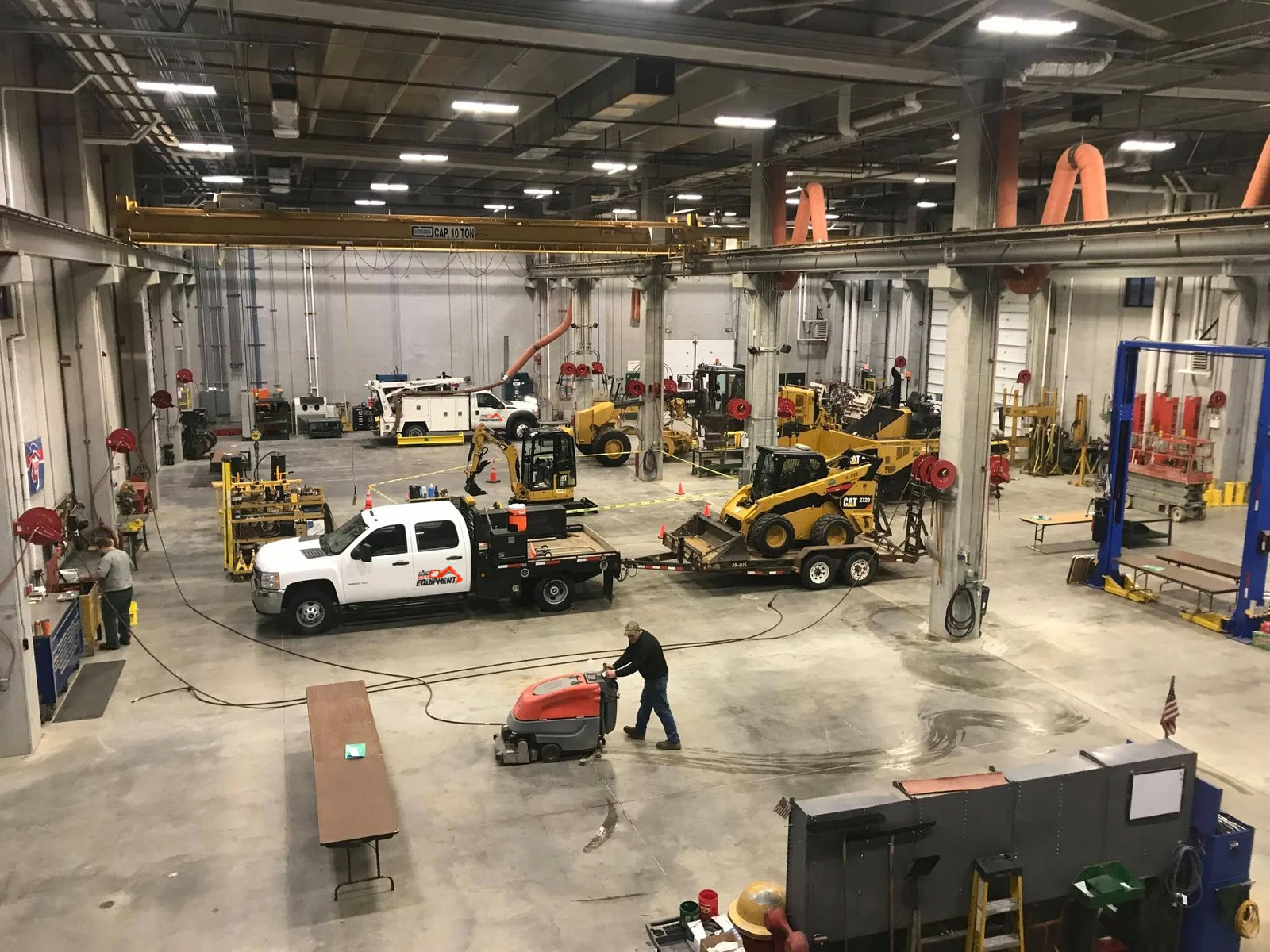 Equipment service and repair